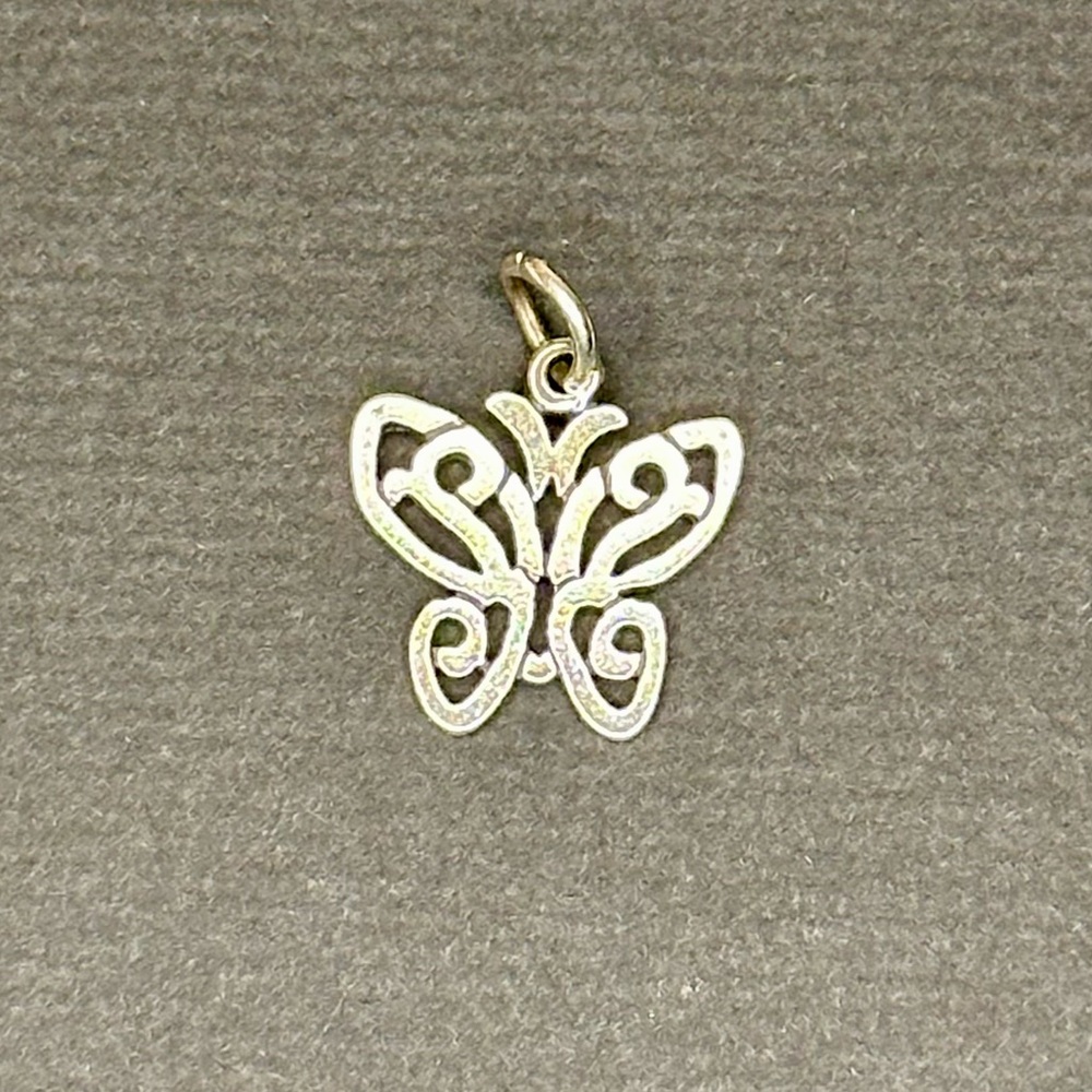 James Avery Retired Open Lace Wing Butterfly Charm